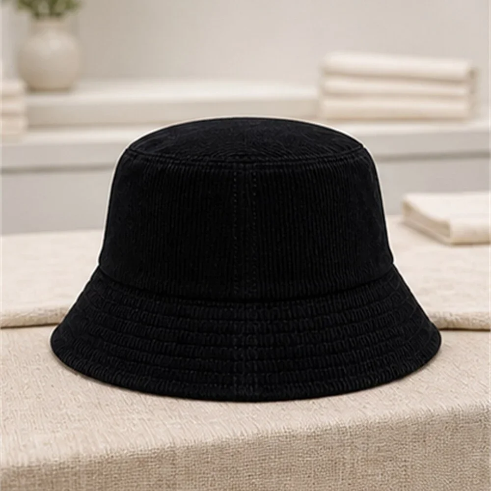 ALO Yoga Black Athleisure Bucket Hat Logo
